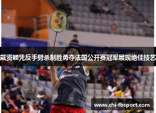 戴资颖凭反手劈杀制胜勇夺法国公开赛冠军展现绝佳技艺 戴资颖凭反手劈杀制胜勇夺法国公开赛冠军展现绝佳技艺